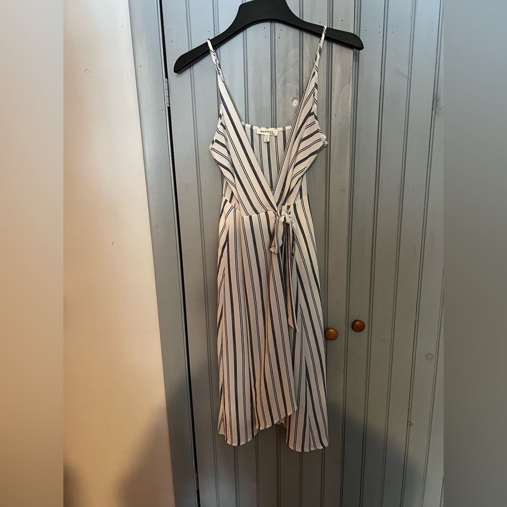 Blue & White Stripped Dress